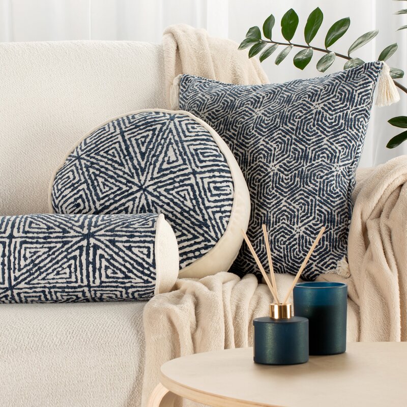 Poduszka dekoracyjna Fargo 40 cm beżowa Eurofirany - obrazek 2