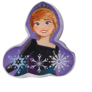 Poduszka kształtka 36cm Frozen Elsa fioletowa S24