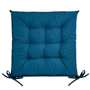 Poduszka siedzisko 40x40x5 Garden granatowa ogrodowa wodoodporna Eurofirany