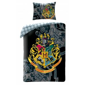 Pościel bawełniana 140x200 Harry Potter dziecięca z poszewką 70x90 Kids