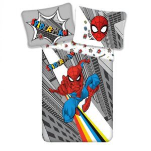 Pościel bawełniana 140x200 Spiderman Człowiek Pająk poszewka 70x90