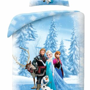Pościel bawełniana 160x200 Frozen Kraina Lodu Kids Halantex
