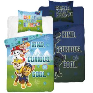 Pościel świecąca w ciemności 160x200 Psi Patrol 26 Licencyjna