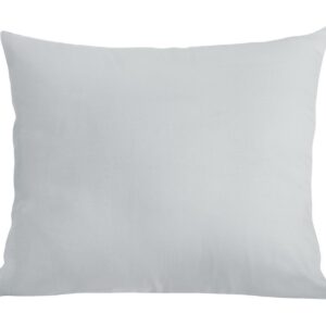 Poszewka bawełniana 50x70 szara jednobarwna Simply