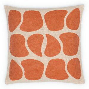 Poszewka bawełnina akrylowa 50x50 2153-2 Kamyczki ruda RAW