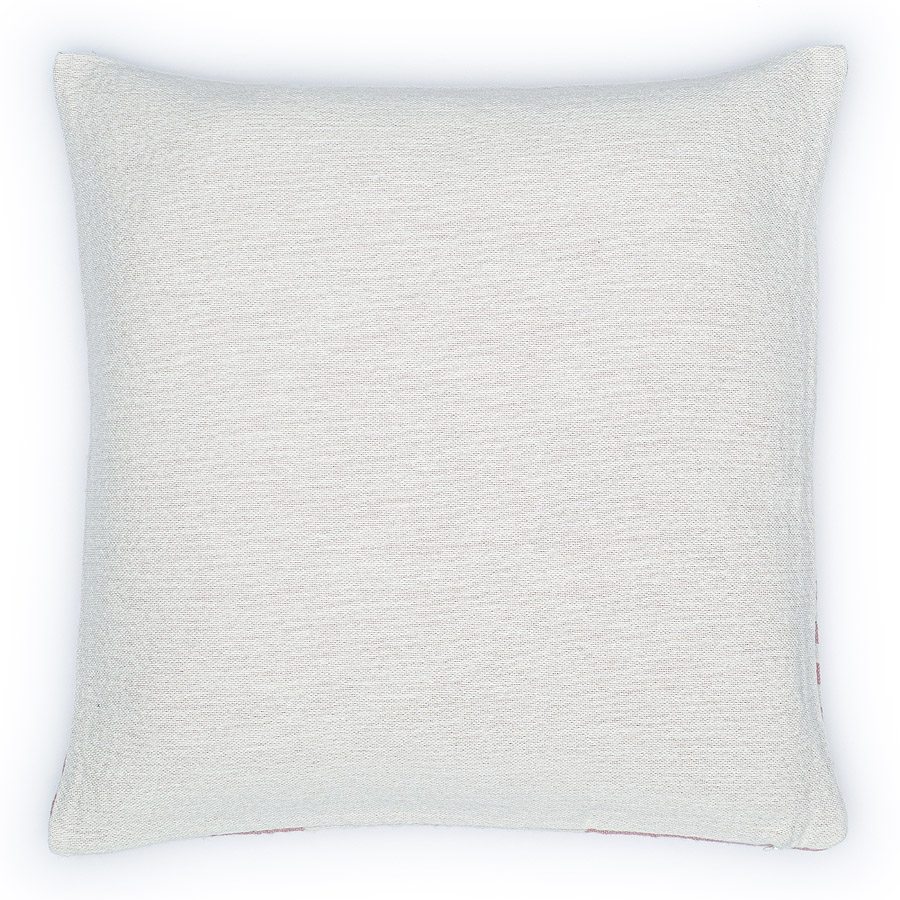 Poszewka bawełnina akrylowa 50x50 2156-1 Plażowe paseczki pudrowa RAW - obrazek 2