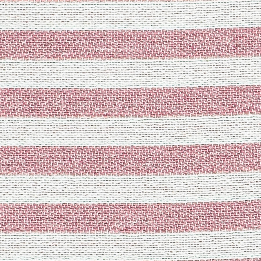 Poszewka bawełnina akrylowa 50x50 2156-1 Plażowe paseczki pudrowa RAW - obrazek 3