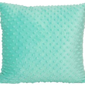 Poszewka dekoracyjna 40x40 Minky morska jasna 25