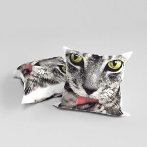 Poszewka dekoracyjna 45x45 Kotek dwustronna P054 Faro