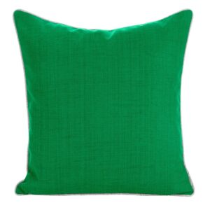 Poszewka Garden 3 45x45 zielona do ogrodu i na taras z tkaniny wodoodpornej Eurofirany