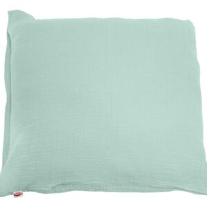 Poszewka muślinowa 40x40 Muślina miętowa na zamek Matex