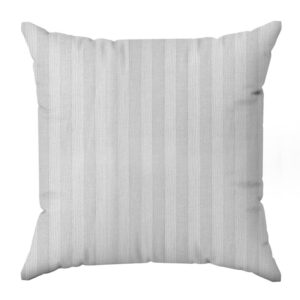 Poszewka satynowa 40x40 Vera szara jasna adamaszkowa paski Eurofirany