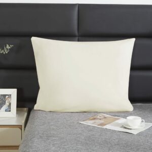 Poszewka satynowa 70x80 ekri jednobarwna I24