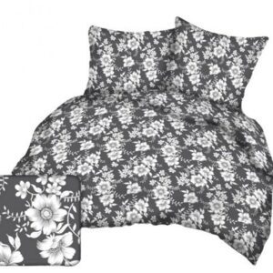 Poszewka z kory 40x40 szara kwiaty A103 Kora 23