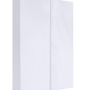 Prześcieradło bawełniane 160x210 białe bez gumki tradycyjne