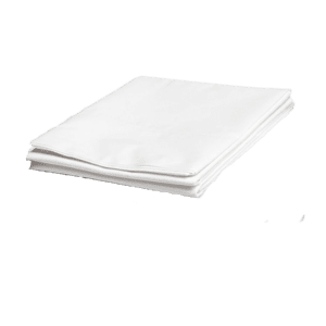 Prześcieradło hotelowe bez gumki 140x200 białe bawełniane Darymex