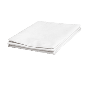 Prześcieradło hotelowe bez gumki 140x220 białe bawełniane Darymex