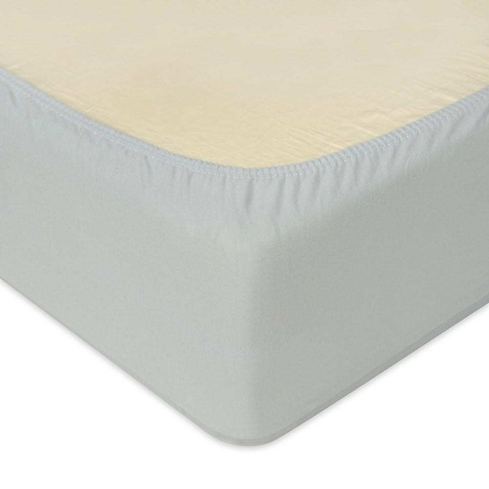 Prześcieradło jersey 210/220x190/200x30 szare z gumką na wysoki materac 30 cm Jersey 1 - obrazek 2