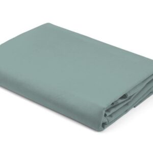 Prześcieradło satynowe z gumką 220x200 miętowe jednobarwne Pure