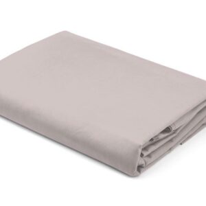 Prześcieradło satynowe z gumką 220x200 różowe pudrowe jednobarwne Pure
