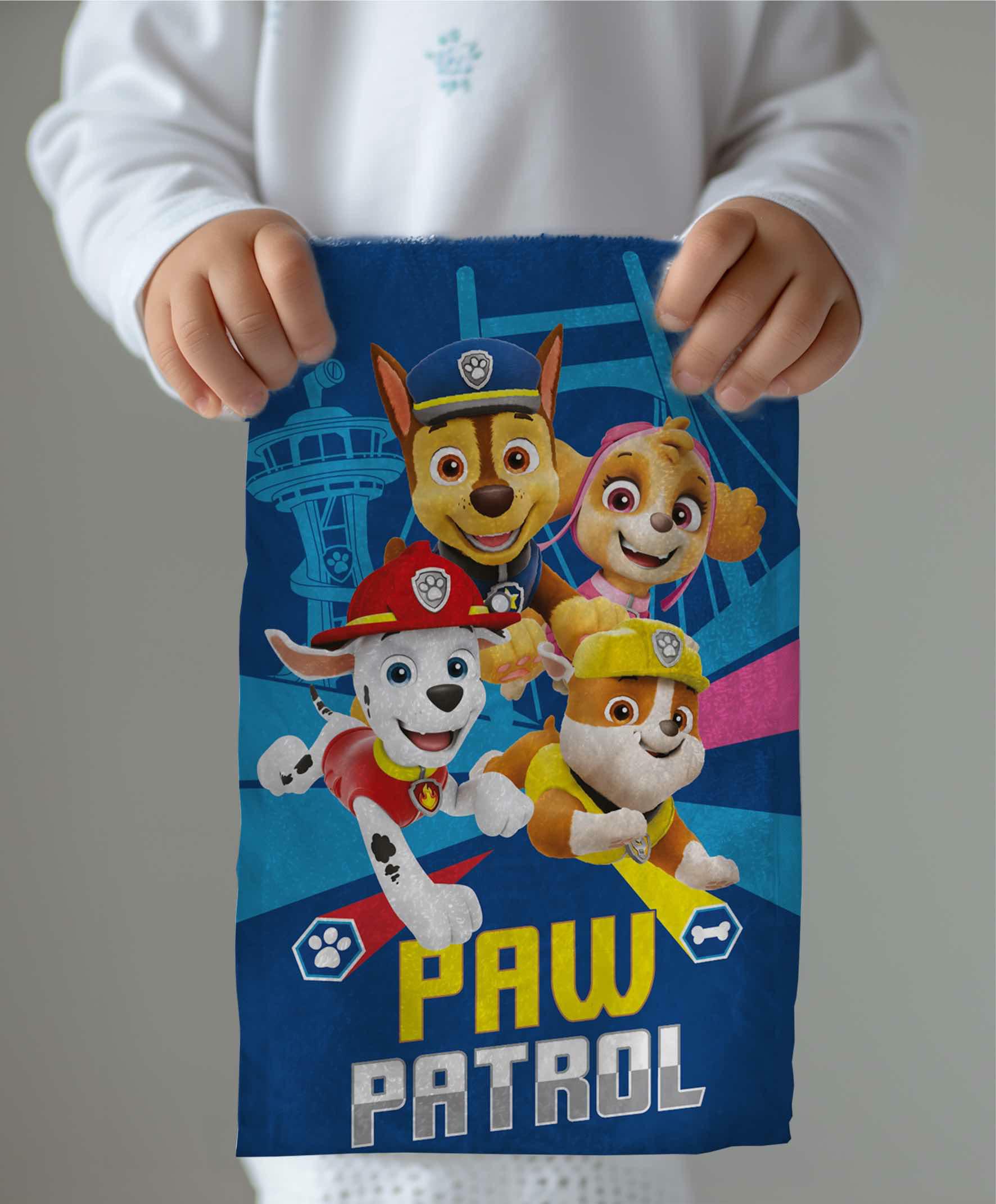 Ręczniczek do przedszkola 30x50 Psi Patrol granatowy wielokolorowy dziecięcy bawełniany 19 T - obrazek 2