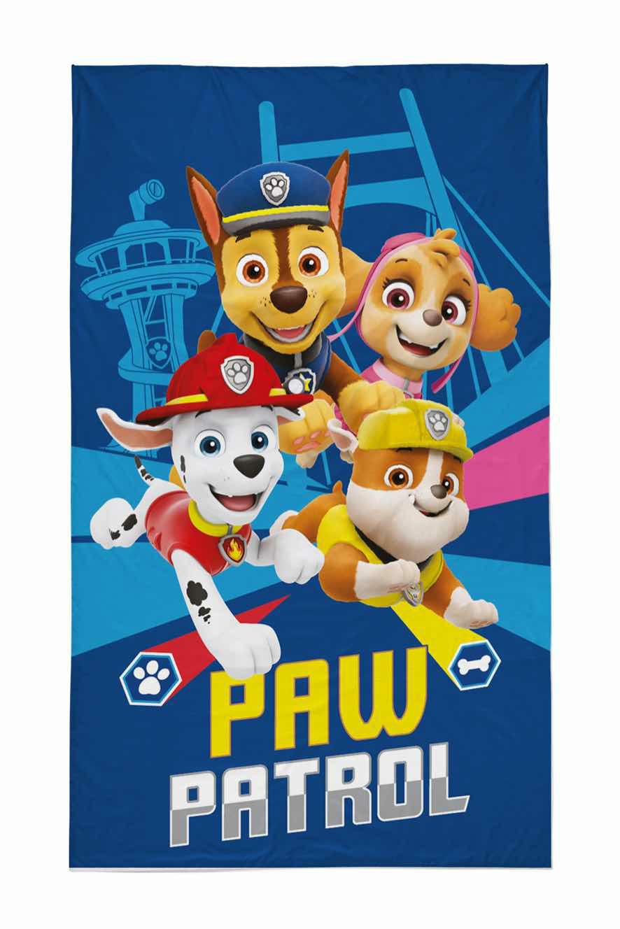 Ręczniczek do przedszkola 30x50 Psi Patrol granatowy wielokolorowy dziecięcy bawełniany 19 T