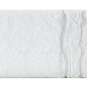 Ręcznik 30x50 Karin 01 biały 500g/m2 Eurofirany