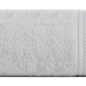 Ręcznik 30x50 Laris 03 szary jasny 550g/m2 Eurofirany