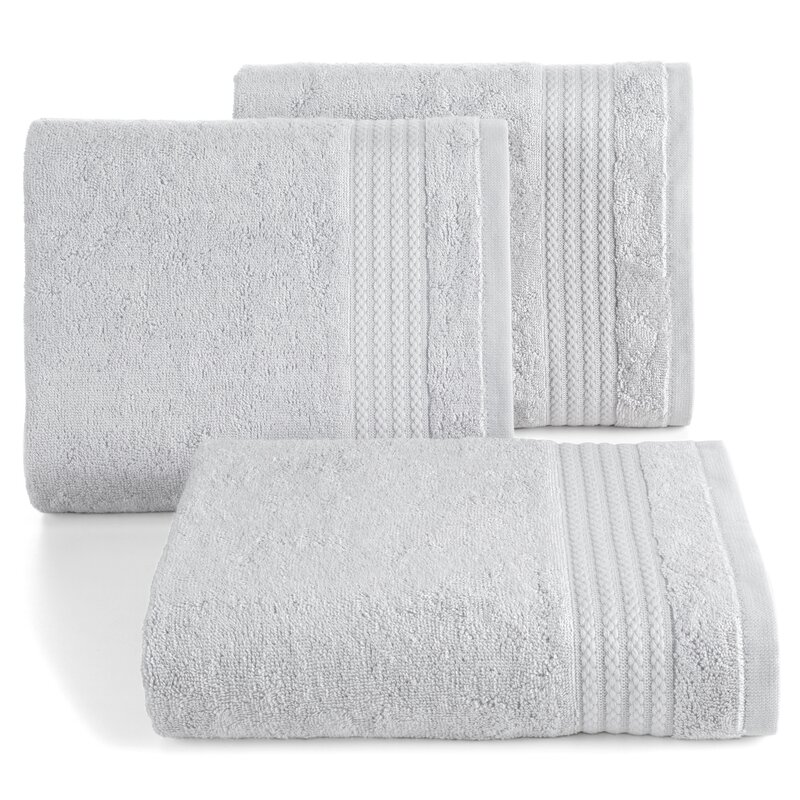 Ręcznik 30x50 Laris 03 szary jasny 550g/m2 Eurofirany - obrazek 4