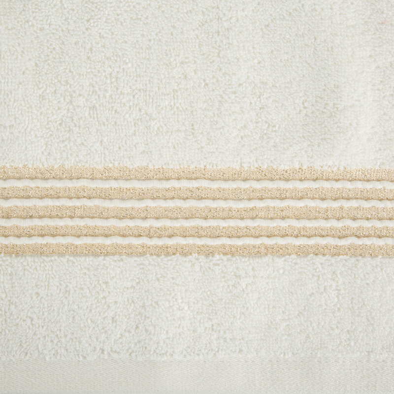 Ręcznik 30x50 Lila 02 kremowy jasny 500g/m2 Eurofirany - obrazek 3