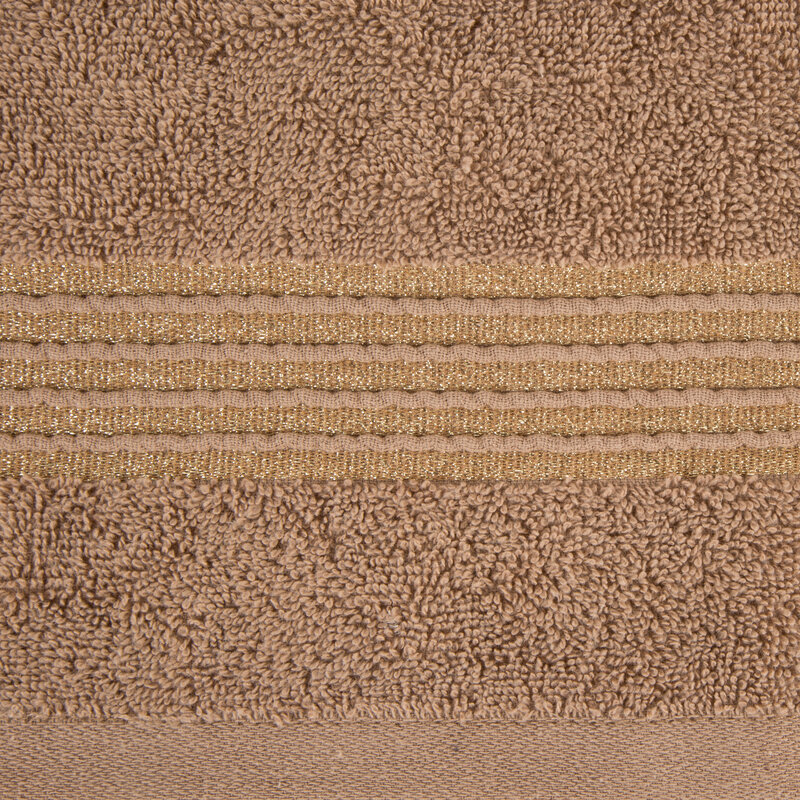 Ręcznik 30x50 Lila 06 brązowy 500g/m2 Eurofirany - obrazek 3