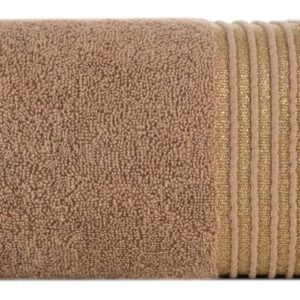 Ręcznik 30x50 Lila 06 brązowy 500g/m2 Eurofirany