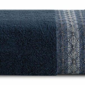 Ręcznik 70x140 Malika granatowy frotte 500g/m2 Eurofirany