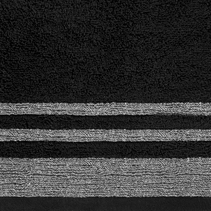 Ręcznik 70x140 Mery 10 czarny 500g/m2 Eurofirany - obrazek 3