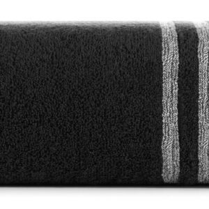 Ręcznik 70x140 Mery 10 czarny 500g/m2 Eurofirany