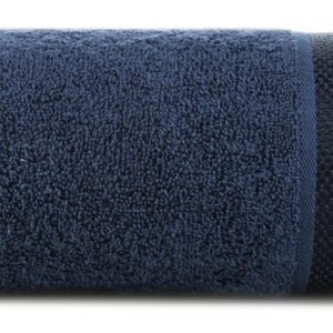 Ręcznik Abbie 40x60 granatowy 500 g/m2 frotte bawełniany Eurofirany