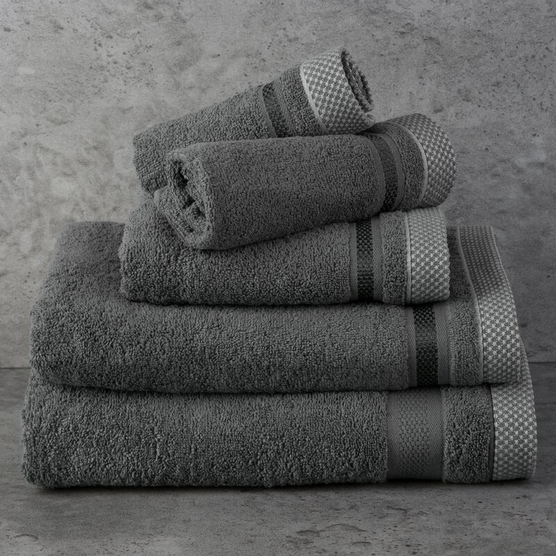 Ręcznik Abbie 5 50x90 stalowy 500g/m2 frotte Eurofirany - obrazek 5