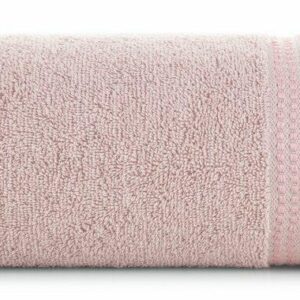 Ręcznik Ally 50x90 różowy pudrowy frotte 500 g/m2 Eurofirany