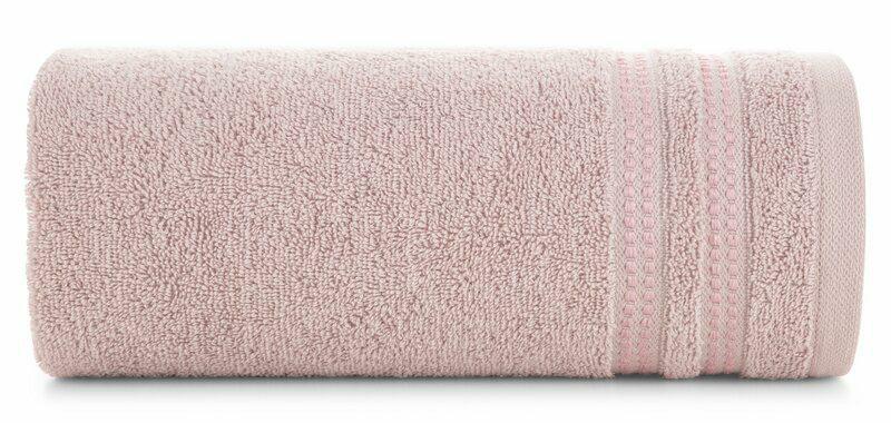 Ręcznik Ally 50x90 różowy pudrowy frotte 500 g/m2 Eurofirany