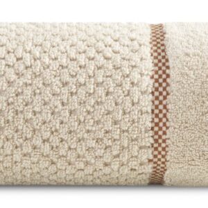 Ręcznik Caleb 50x90 12 beżowy 540g/m2 Eurofirany