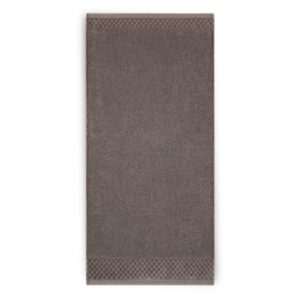 Ręcznik Carlo AG 70x140 brązowy taupe 500g/m2