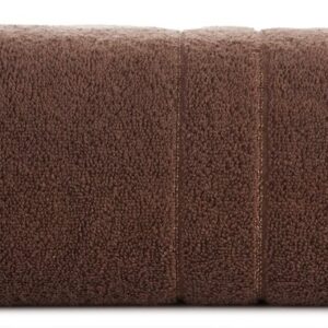 Ręcznik Dali 50x90 brązowy ciemny frotte 500g/m2 Eurofirany