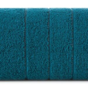 Ręcznik Dali 50x90 turkusowy frotte 500g/m2 Eurofirany