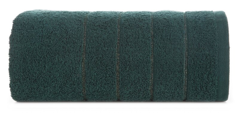 Ręcznik Dali 50x90 zielony ciemny frotte 500g/m2 Eurofirany
