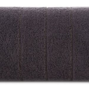 Ręcznik Dali 70x140 czarny frotte 500g/m2 Eurofirany