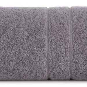 Ręcznik Dali 70x140 srebrny frotte 500g/m2 Eurofirany