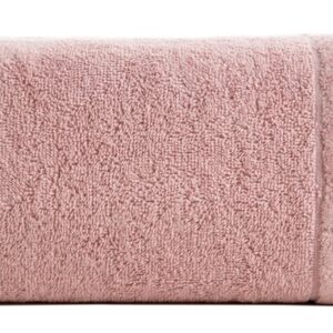 Ręcznik Damla 30x50 pudrowy różowy frotte 500 g/m2 Eurofirany