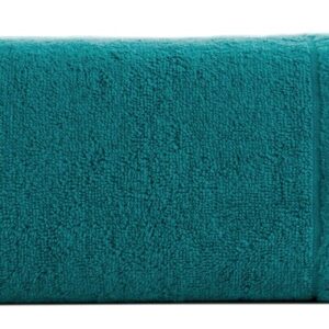 Ręcznik Damla 30x50 turkusowy ciemny frotte 500 g/m2 Eurofirany