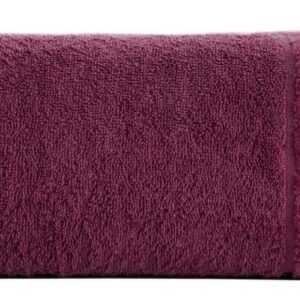 Ręcznik Damla 70x140 amarantowy 500g/m2 frotte Eurofirany
