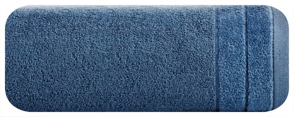 Ręcznik Damla 70x140 granatowy 500g/m2 Eurofirany